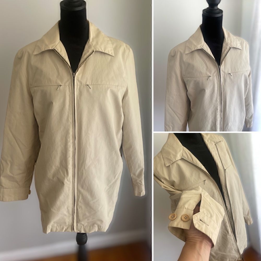 Banana Republic Trench Coat Winter Rain Jacket size XS